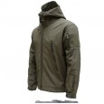 Tactical Jacket Sharkskin Soft Shell Jacket Men's Outdoor Three-in-One Army Fan Tactical Fleece