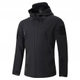 Tactical Jacket Sharkskin Soft Shell Jacket Men's Outdoor Three-in-One Army Fan Tactical Fleece