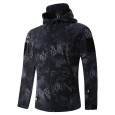 Tactical Jacket Sharkskin Soft Shell Jacket Men's Outdoor Three-in-One Army Fan Tactical Fleece