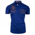 Summer Short Sleeve Shirt Men's Fashion Trend Printed Men's Personalized Shirt Men's Fashion Polo Shirt
