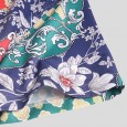 Men's print shirt Hawaiian short-sleeved flower shirt
