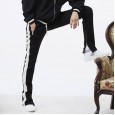 C404 new male color matching sports casual pants