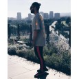 C404 new male color matching sports casual pants
