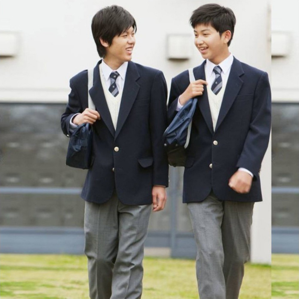 DK fashion campus uniform male suit trousers orthodox student uniforms men's wear suit