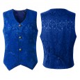 New Men's Medieval Clothing Retro Men's Short Vest Halloween Clothing