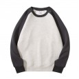 Spring And Autumn Color Matching Round Neck Tide Sweater Long Sleeves Loose Casual Service Advertising Shirt Cultural Clothes Printing